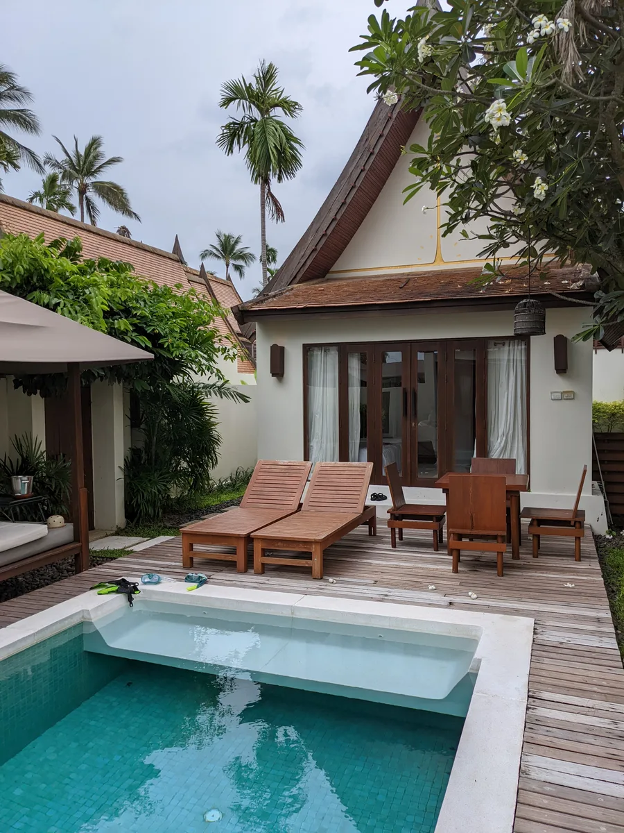Вилла с собственным бассейном в SALA Samui Choengmon