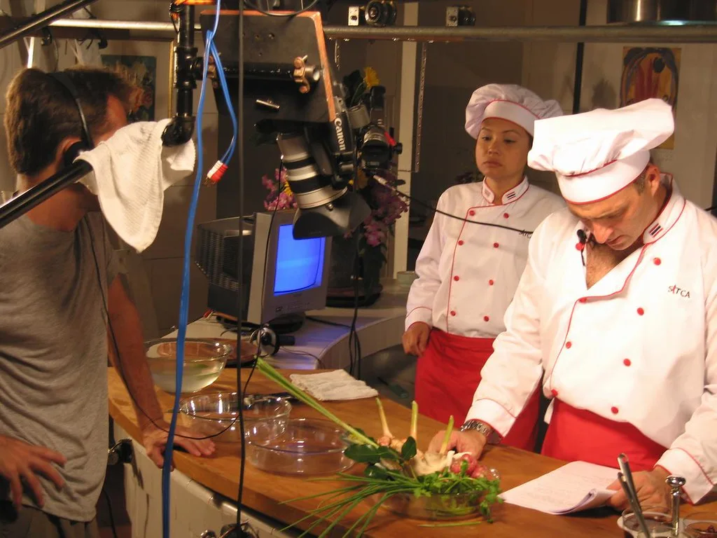 Кулинарный урок в Samui Institute of Thai Culinary Arts — архивная фотография.